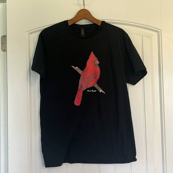 Cardinal bird T Shirt Size Medium - Picture 1 of 3